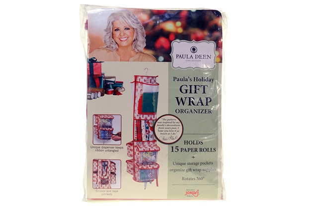 Gift Wrap Organizer – Paula Deen Holiday