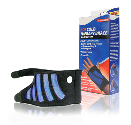 Hot/Cold Therapy Brace | Soothe Wrist Pain & Swelling