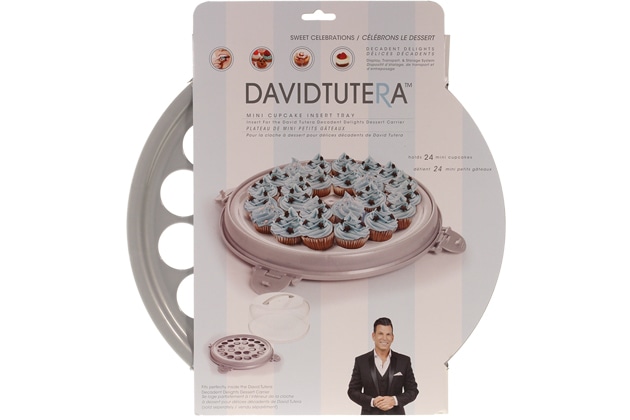 David Tutera Dessert Carrier Mini Cupcake Insert